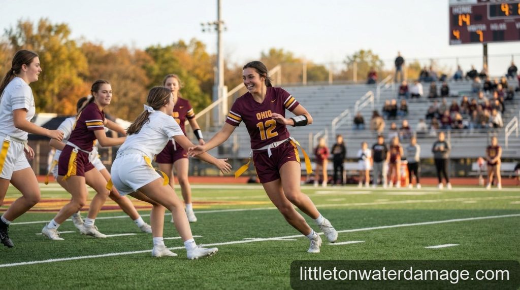 Sự trỗi dậy của bóng đá nữ: Flag football được công nhận là môn thể thao varsity tại Ohio