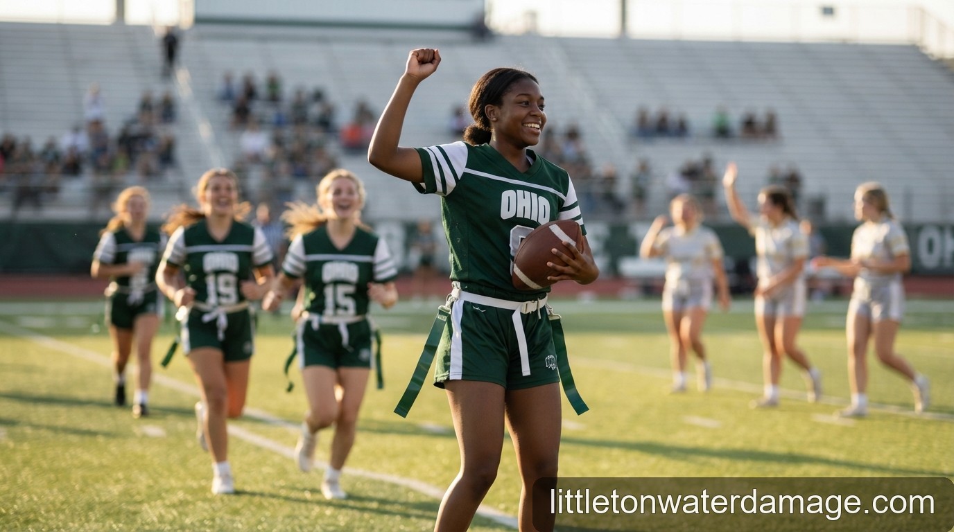 Sự trỗi dậy của bóng đá nữ: Flag football được công nhận là môn thể thao varsity tại Ohio - 2